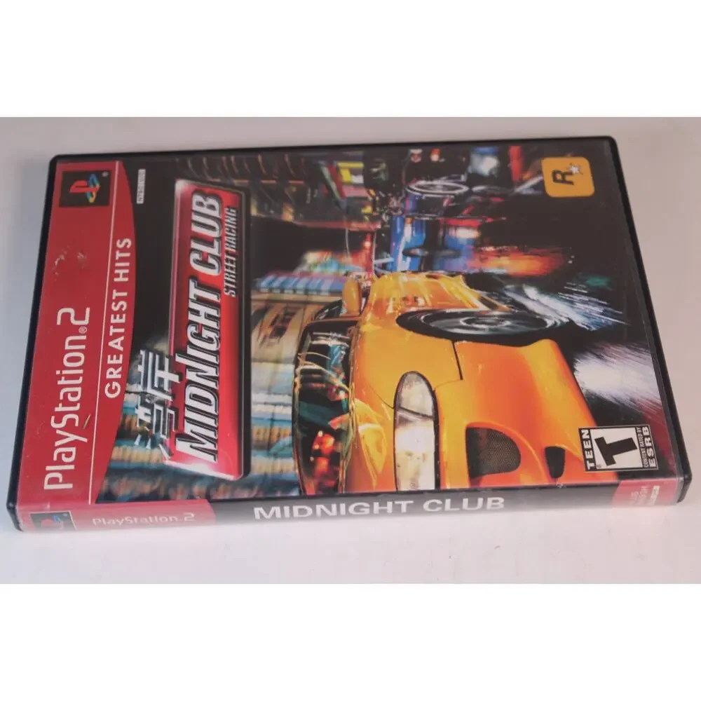 Midnight Club Street Racing (PS2 Sony PlayStation 2, 2000) Authentic, Complete